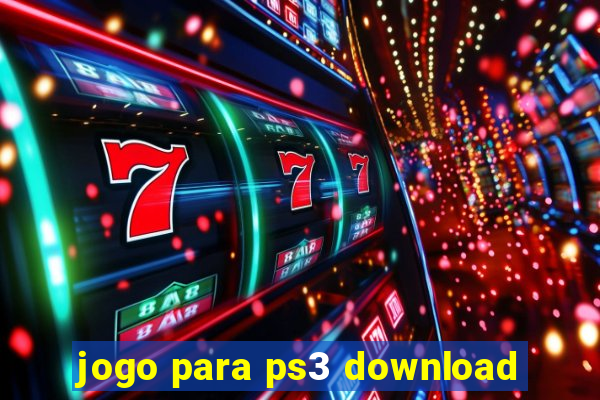 jogo para ps3 download